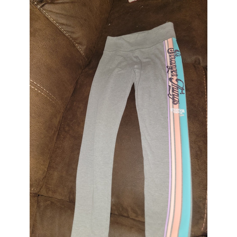 Justice stranger things Netflix leggings size 12 14 large girls